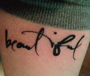 Beautiful Font sample uploaded by Jshartless to identify the typeface on WhatFontIs