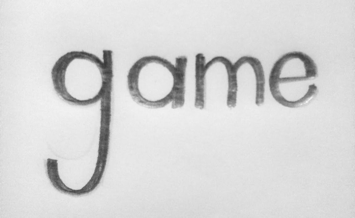 Game Font sample to identify the typeface on WhatFontIs