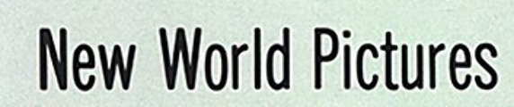 New World Pictures font from the 1980s.