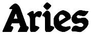 Aries Font sample uploaded by nkallen to identify the typeface on WhatFontIs
