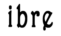 Calibre logo font. Font sample to identify the typeface on WhatFontIs