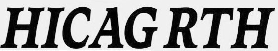 HICAGRTH Font sample to identify the typeface on WhatFontIs