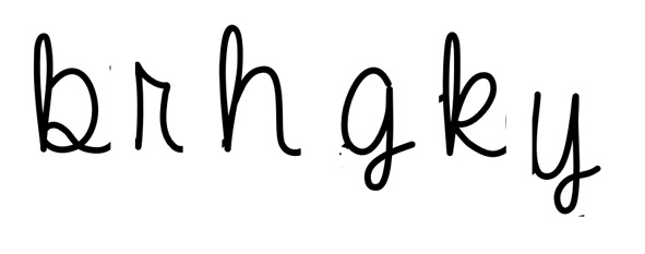 Brhh Font sample to identify the typeface on WhatFontIs