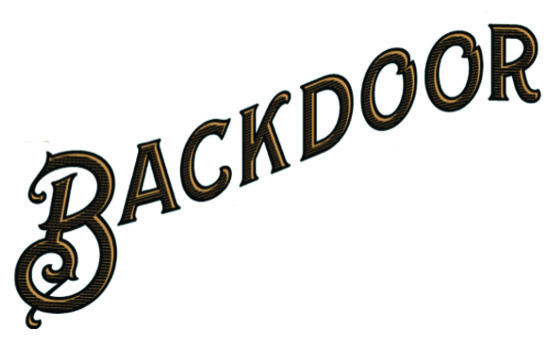 Backdoor Typeface