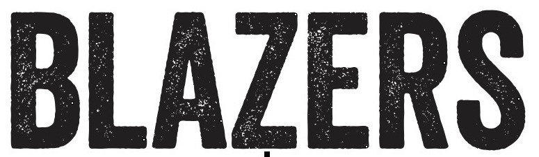 BLAZERS Font sample to identify the typeface on WhatFontIs
