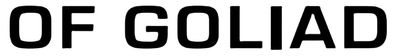 OF GOLIAD Font sample to identify the typeface on WhatFontIs