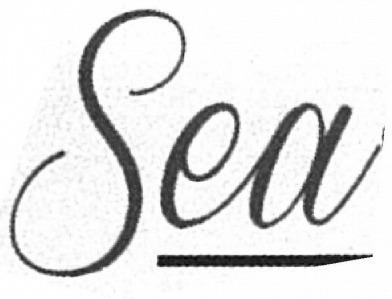 Cursive Font - Sea