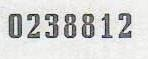 serial number on form Font sample to identify the typeface on WhatFontIs