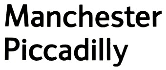 Manchester Piccadilly font?