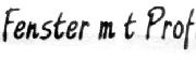 fenster Font sample uploaded by charmingst to identify the typeface on WhatFontIs