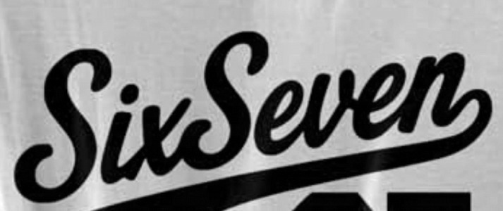 Six Seven Font sample to identify the typeface on WhatFontIs