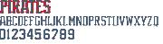 PIRATES Font sample uploaded by JoeRami to identify the typeface on WhatFontIs