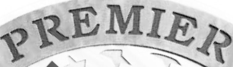 PREMIER Font sample to identify the typeface on WhatFontIs