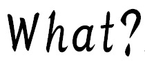 what? Font sample to identify the typeface on WhatFontIs