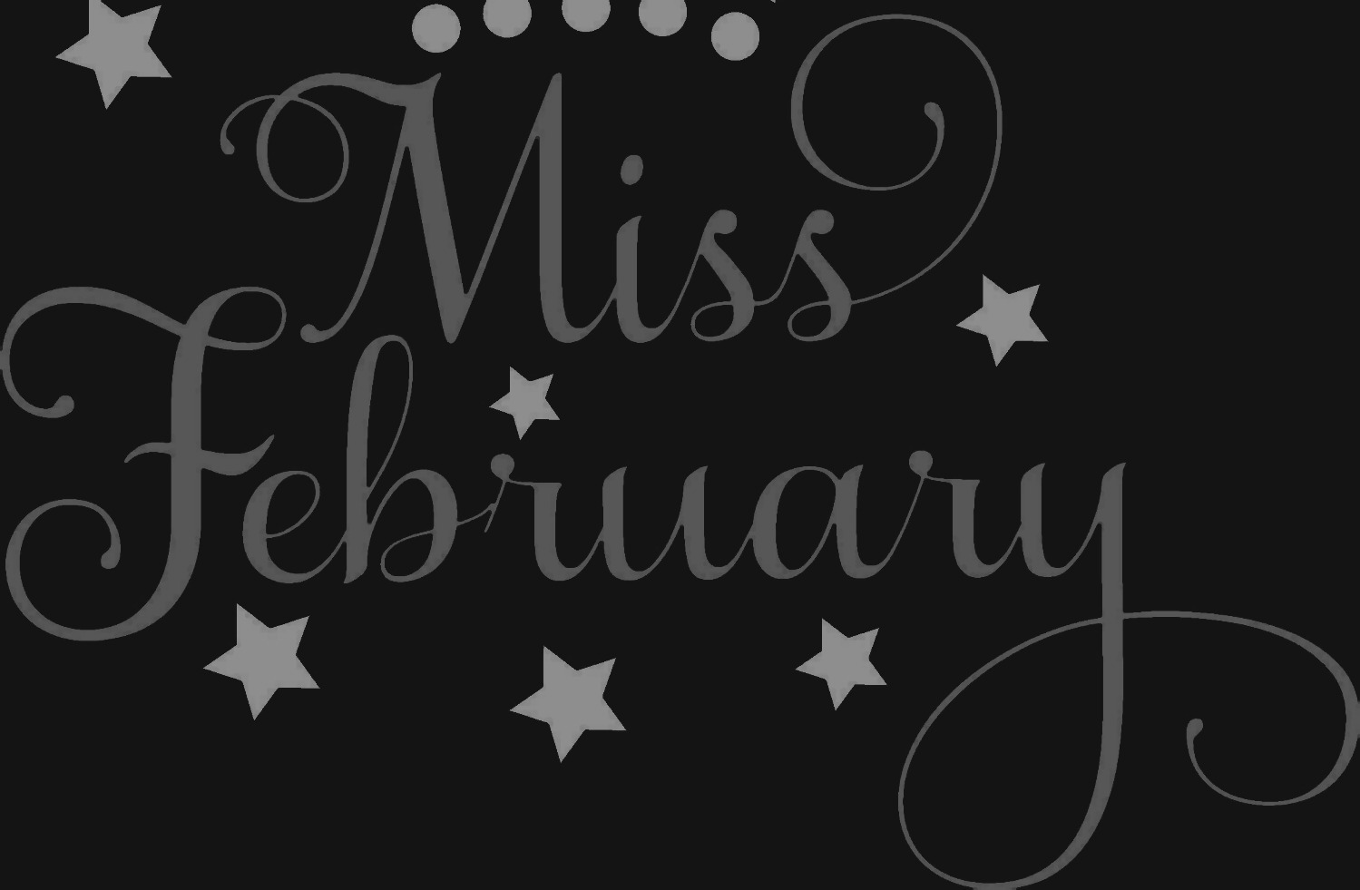 Miss February Font