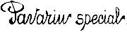 PAVARIN SPECIAL | Font Font sample uploaded by VGGrafica to identify the typeface on WhatFontIs
