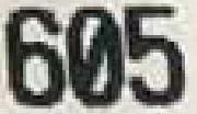 605 Font sample uploaded by b0reca to identify the typeface on WhatFontIs
