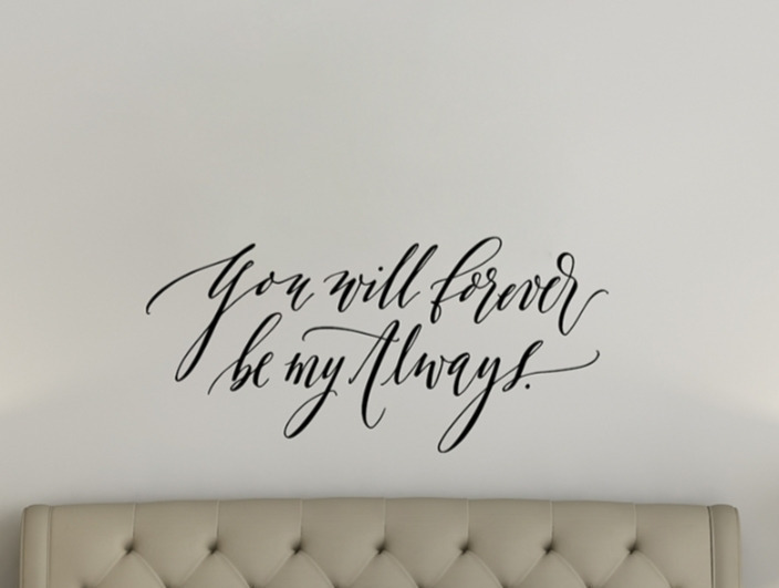 Forever and always font