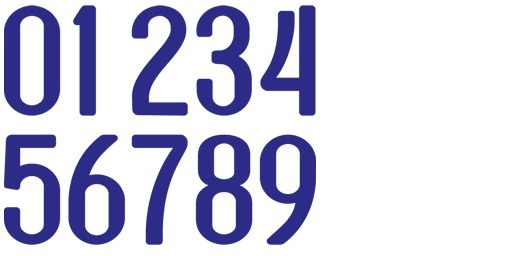 0123456789 Font sample to identify the typeface on WhatFontIs