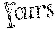 Yours font needed Font sample uploaded by toweeya to identify the typeface on WhatFontIs