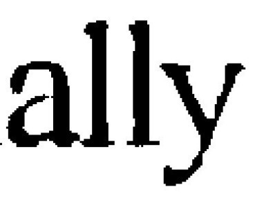 ally serif font