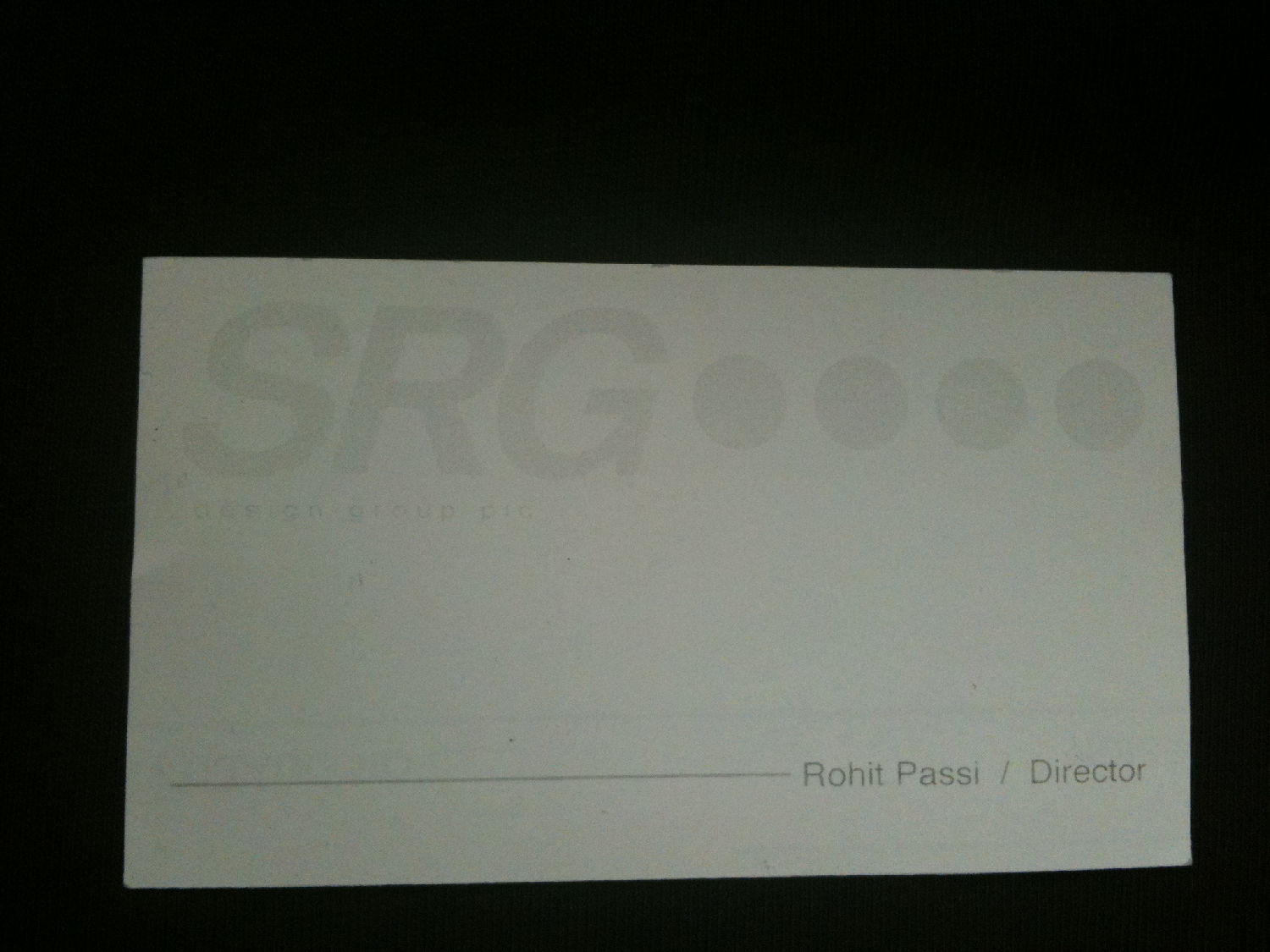 SRG Font sample to identify the typeface on WhatFontIs