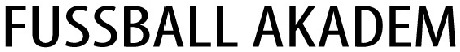 FUSSBALL Font sample to identify the typeface on WhatFontIs