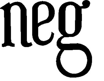neg Font sample to identify the typeface on WhatFontIs