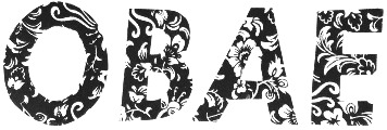 Floral design font Font sample to identify the typeface on WhatFontIs