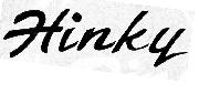 Hinky Brush Script Font sample uploaded by ScottBateman to identify the typeface on WhatFontIs