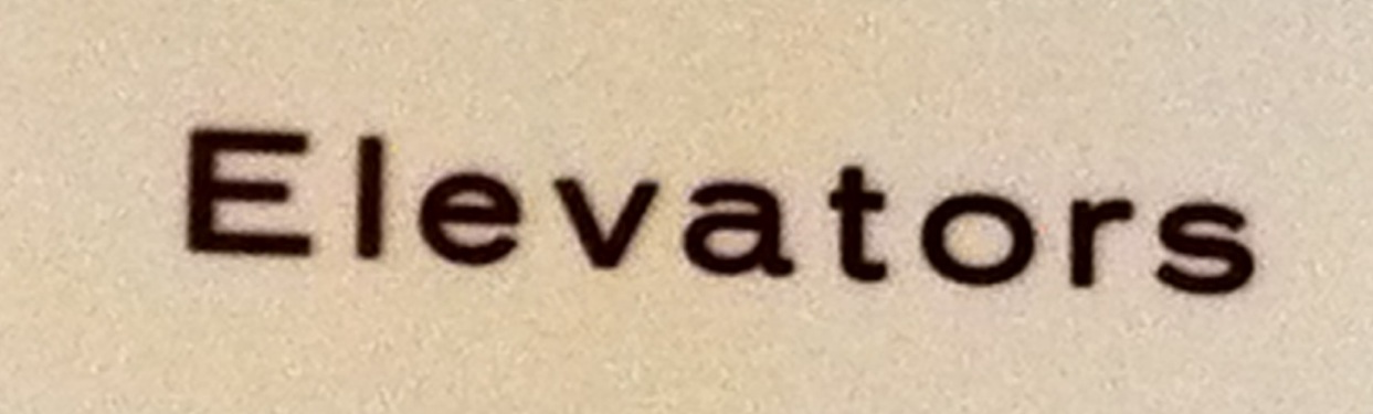 Tampa airport font