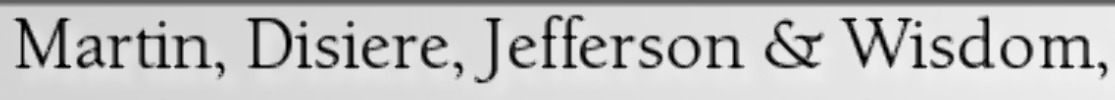 Firm Name Font sample to identify the typeface on WhatFontIs