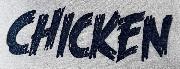 CHICKEN Font sample uploaded by screenedeffects to identify the typeface on WhatFontIs
