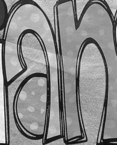 Unable to identify font