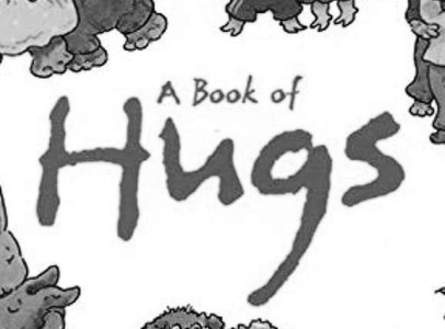 A Book of Hugs Font sample to identify the typeface on WhatFontIs