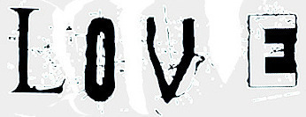 LOVE Font sample to identify the typeface on WhatFontIs