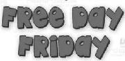 FREE DAY FRIDAY Font sample uploaded by apol0616 to identify the typeface on WhatFontIs