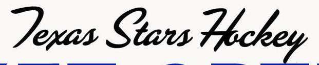 Identify font for: Texas Stars Hockey Font sample to identify the typeface on WhatFontIs