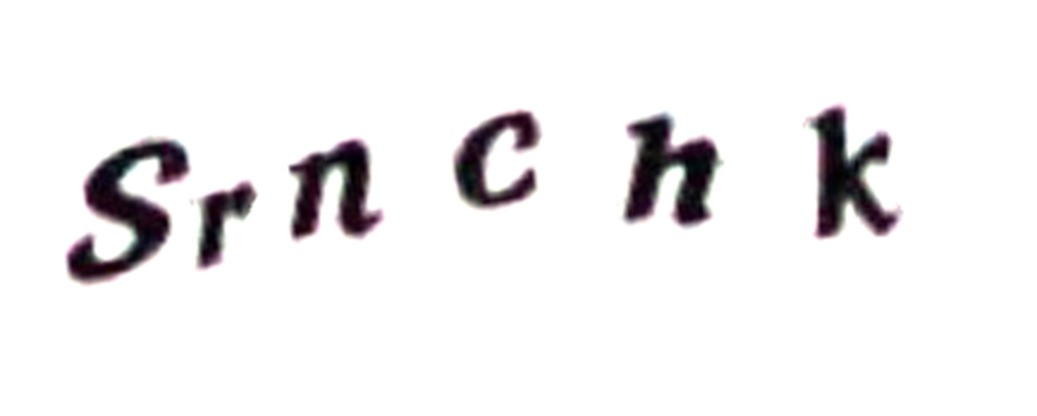 Srn Font sample to identify the typeface on WhatFontIs