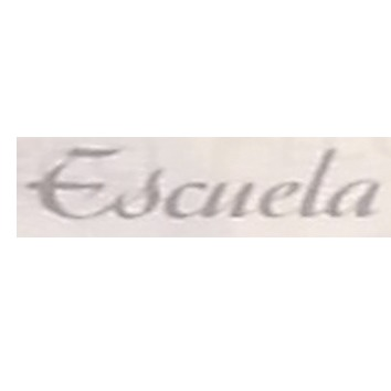 Escuela Font sample to identify the typeface on WhatFontIs