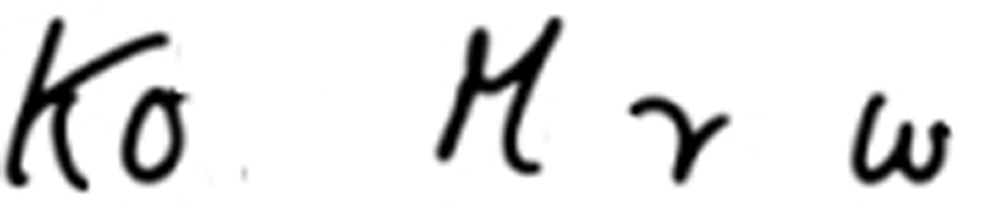 Ko Mrw Font sample to identify the typeface on WhatFontIs