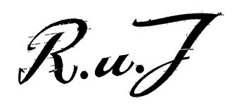 RuJ Font sample to identify the typeface on WhatFontIs