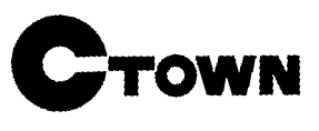 Cannot find CTOWN supermarket logo font. Please help.. Font sample to identify the typeface on WhatFontIs