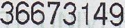 What is this font for this number ?
