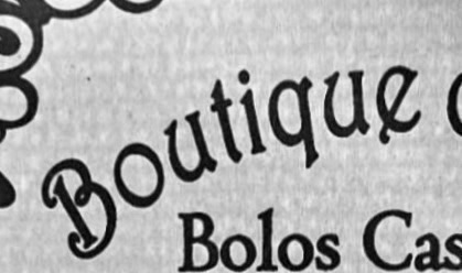 Boutique / Bolos