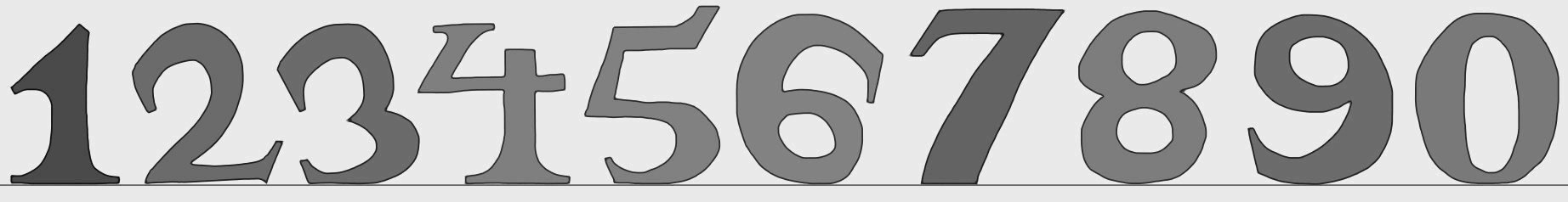 Old Style Numbers