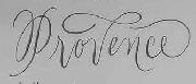 Provence Font sample uploaded by suebooks to identify the typeface on WhatFontIs