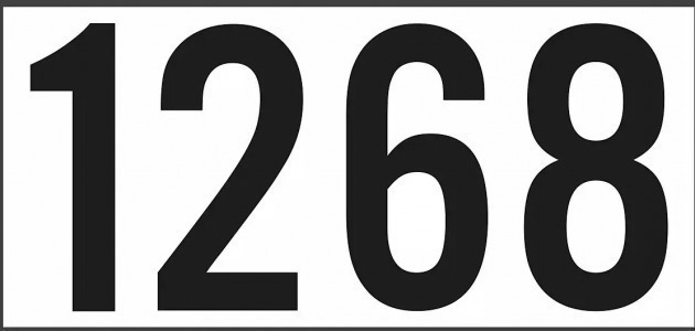 1268 rombo Font sample to identify the typeface on WhatFontIs