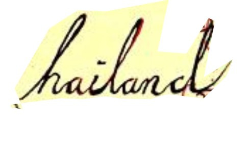 hailand Font sample to identify the typeface on WhatFontIs