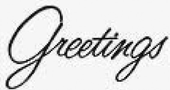 Script Greeting Font Font sample to identify the typeface on WhatFontIs